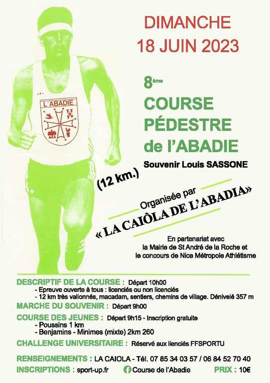 COURSE PÉDESTRE de l'ABADIE