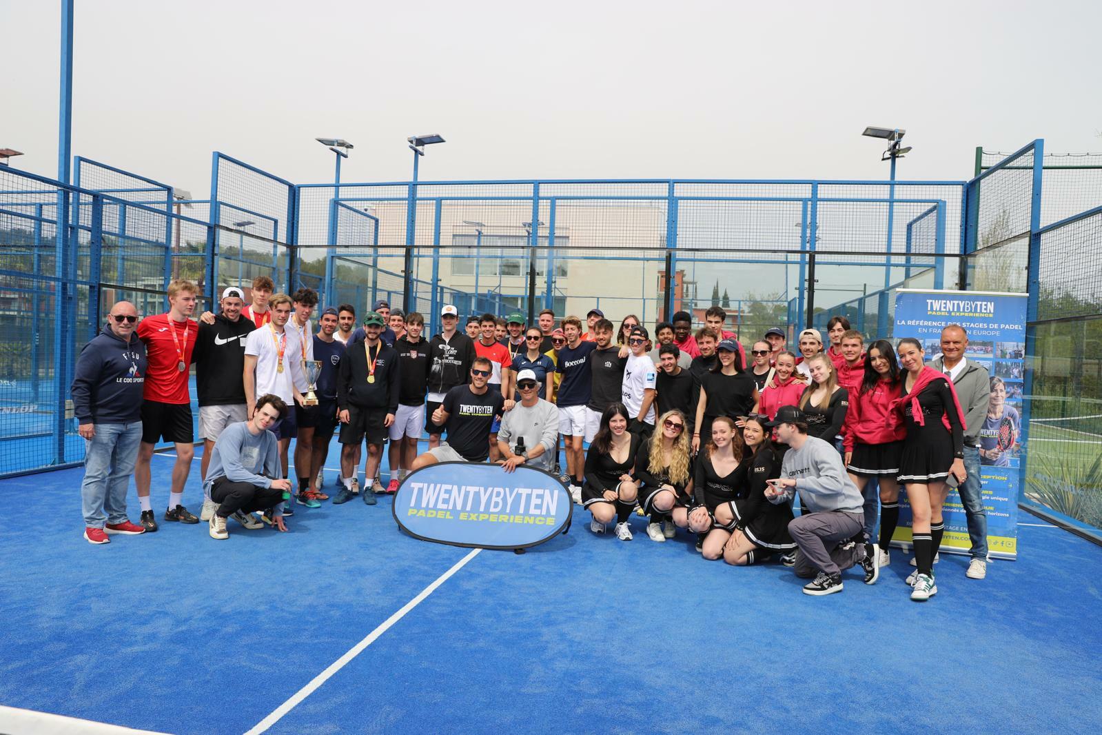 Retour sur la première édition de la Coupe de France ESC de Padel à Sophia-Antipolis