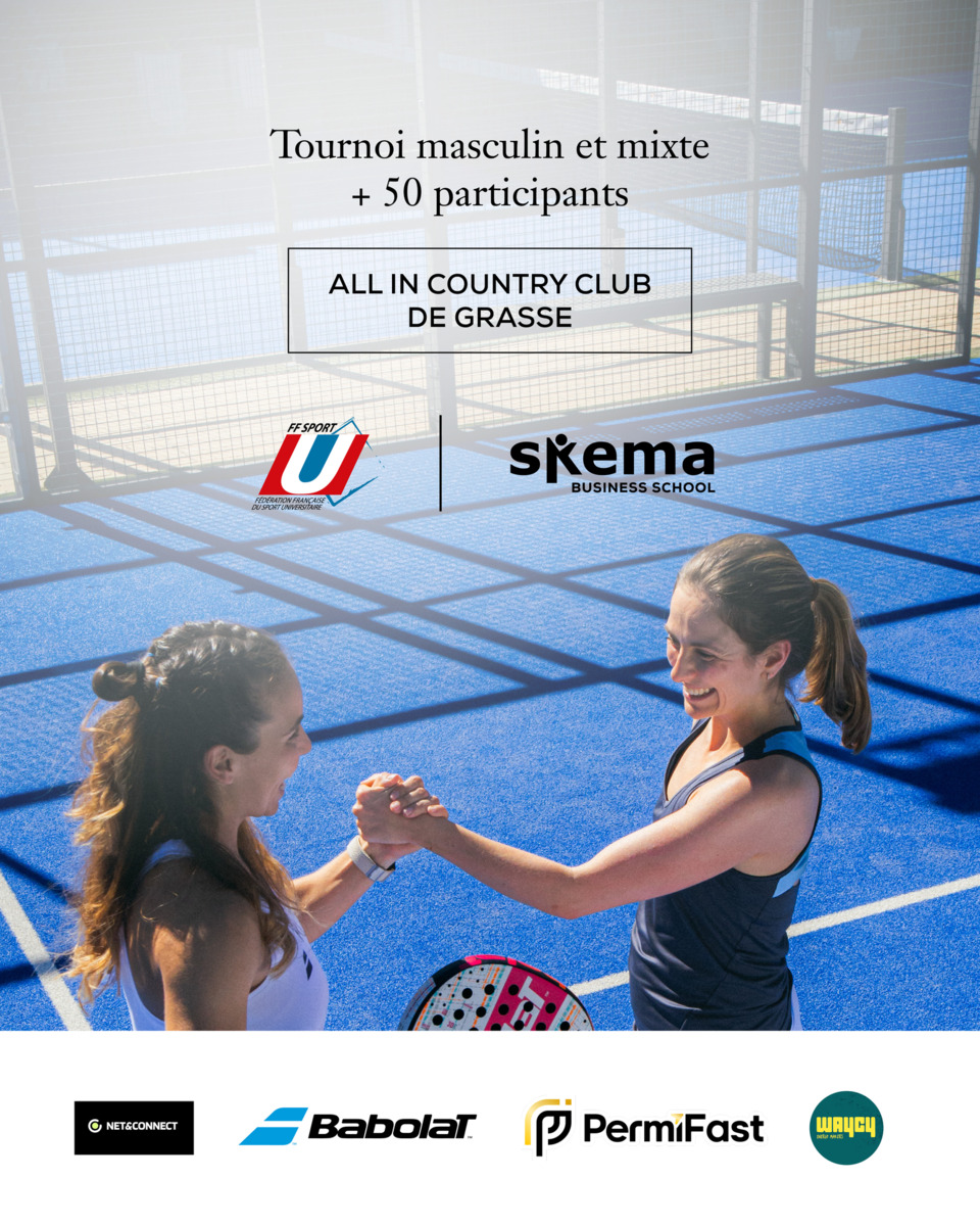Padel : SKEMA remet son titre en jeu à Grasse