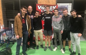 LE VOLLEY QUALIFIE AU SECOND TOUR DE LA CDF DES ESC