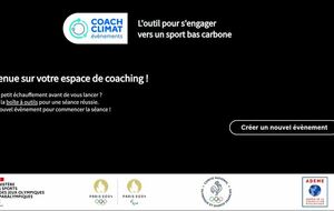 COACH CLIMAT : UN outil pour les organisateurs d'évènements sportifs qui se bougent pour la planète !