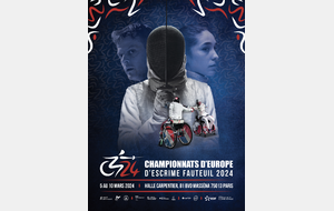 📢 Événement incontournable : Championnats d’Europe d’escrime fauteuil