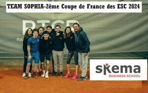 SKEMA : Vice-champions Tennis - Coupe de France des ESC 