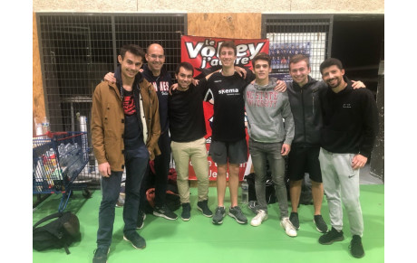 LE VOLLEY QUALIFIE AU SECOND TOUR DE LA CDF DES ESC