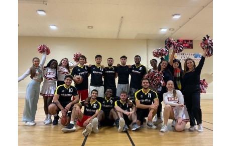 Première Victoire pour notre équipe de Basket Masculine